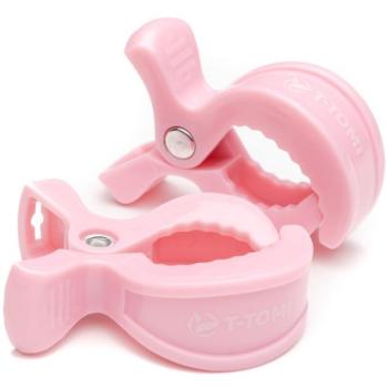 T-TOMI csipeszek 2 db, Pastel Pink kép