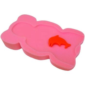 TEGA Baby habszivacs babatartó UNI COLOR - rózsaszín kép