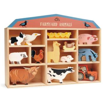 Tender Leaf Farmyard Animals Fa tanyasi állat szett kép