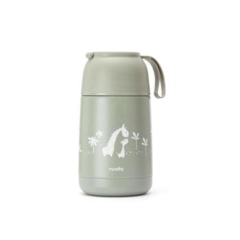 Termosz szilikon fogantyúval 620ml, Sage Green kép