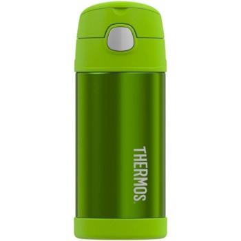 THERMOS FUNtainer gyerek termosz, szívószálas, 0,355 l, lime kép