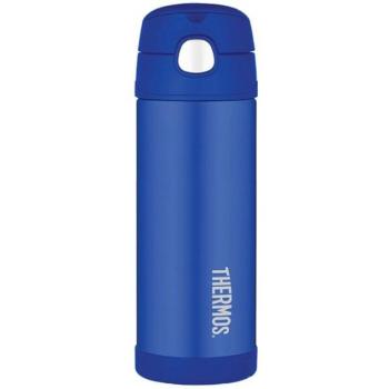 THERMOS FUNtainer gyerek termosz, szívószálas, 0,47 l, kék kép
