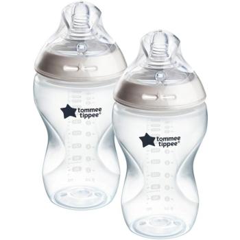 Tommee Tippee Anti-Colic önsterilizáló etetőcumi + közepes folyású cumi, 3hó+, 340 ml, 2 db kép