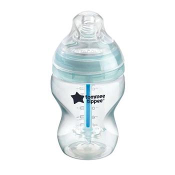 Tommee Tippee ADVANCED ANTI-COLIC önsterilizáló cumisüveg + lassú folyás cumi, 0hó+, 260 ml kép