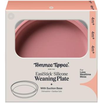 Tommee Tippee szilikon szett tapadókoronggal, rózsaszín kép