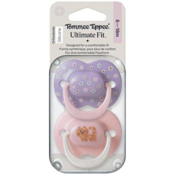 Tommee Tippee Ultimate Fit cumi, lány, 6-18 hó, 2 db kép