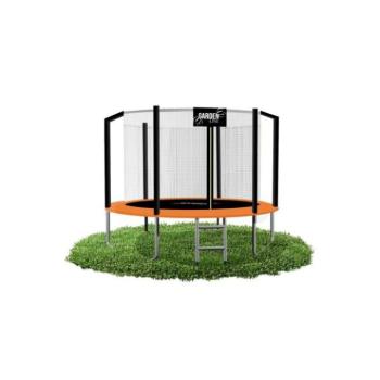 Trambulin létrával és belső hálóval - 312 cm kép