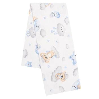 Új Baba koala mintás flanel pelenka kék 70x80 kép