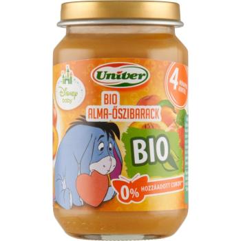 Univer Bio alma-őszibarack 163 g kép