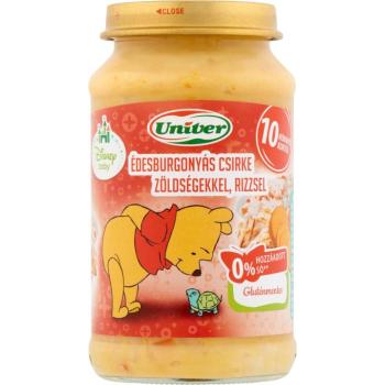 Univer Édesburgonyás csirke zöldségekkel rizzsel 220 g kép