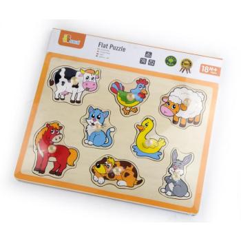 Viga Toys formaberakó játék - farm kép