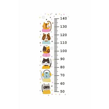 Wallity Kids Growth Chart Multicolor Artstckrmtr1 kép