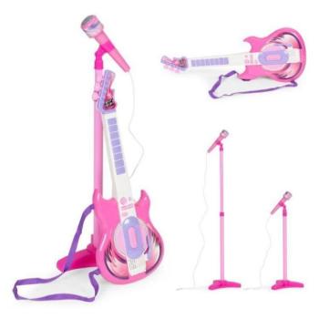 Gyermek elektromos gitár mikrofonnal kép