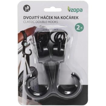 ZOPA dupla horog babakocsihoz 2 darab kép