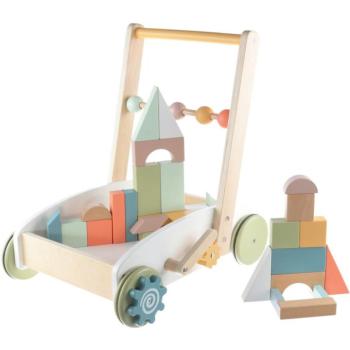 ZOPA Wood Fa kocsi kockákkal kép